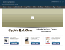 Tablet Screenshot of everyfamiliesbusiness.com